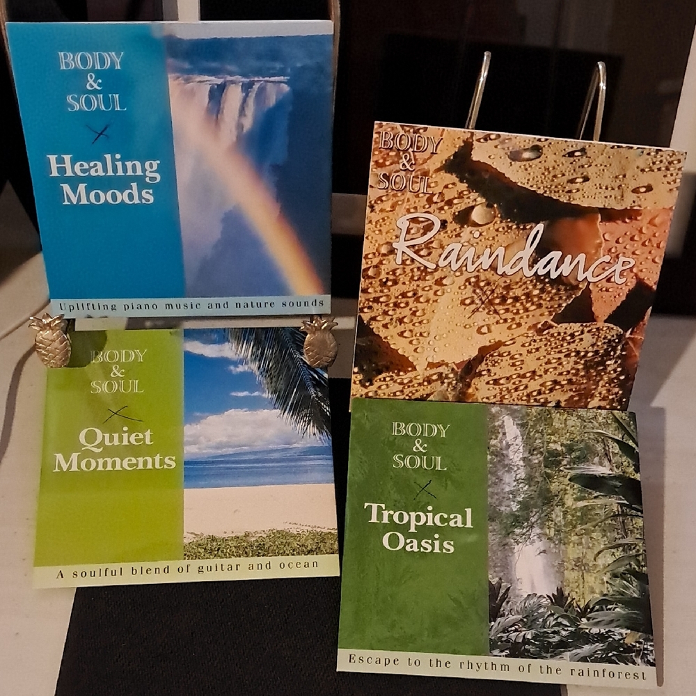 BODY & SOUL Relaxing CD Set - Blue, Green, Gold